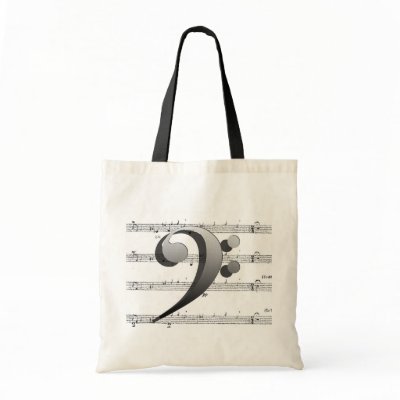 Music Tote Bags by spenayoung