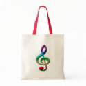 Music Tote Bags