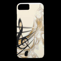 Music - treble clef iPhone 7 case