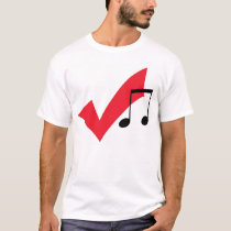 music? t-shirts