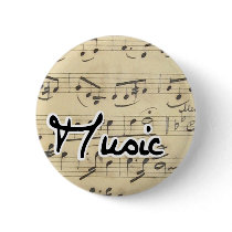 Music - Vintage Sheet Music buttons