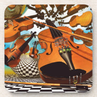 Music Violin Coaster
