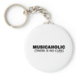 Musicaholic (There Is No Cure) keychains