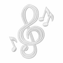 Musical 2 embroidered shirts