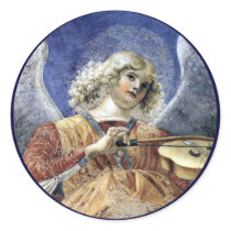 Musical Angel Sticker