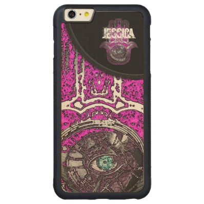 Musical Awakening Pink Carved® Maple iPhone 6 Plus Bumper Case
