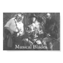 Musical Blades Poster posters by weather Musical Blades Poster posters