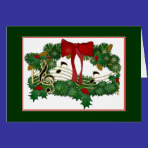Musical Christmas Card cards