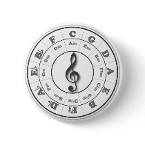 Musical Circle of Fifths Buttons