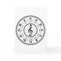 Musical Circle of Fifths cards by chmayer Musical Circle of Fifths cards