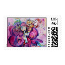MUSICAL CLOWN postage by bulgan_lumini MUSICAL CLOWN postage