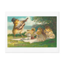 Musical Easter Greetings postcards by easterfun Musical Easter Greetings postcards
