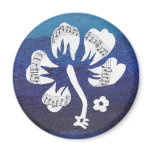 Musical Flower Magnet