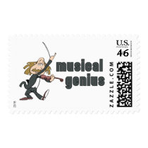 Musical Genius postage