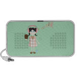 Musical Girl Doodle Speaker