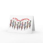 Musical Goat Christmas Card cards