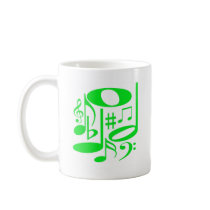 Musical Green Mug II