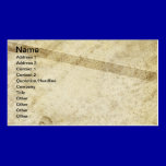 MUSICAL GRUNGE DIGITAL TEMPLATE SEPHIA MUSIC NOTES business cards