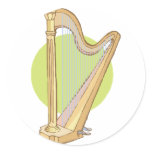 musical harp stickers