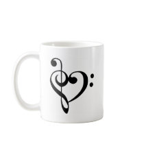 Musical Heart Mug