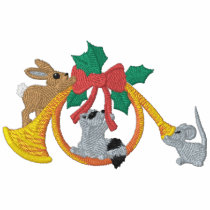 Musical Holidays embroidered shirts