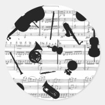 musical instruments grayscale copy.pdf round sticker