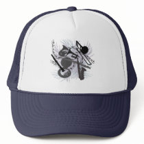Musical Instruments hats by hamitup Musical Instruments hats
