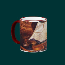 Musical Instruments Painting Gifts mugs