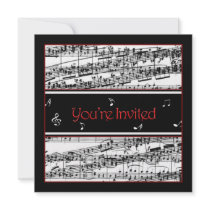 Musical Invitation - Optional Uses