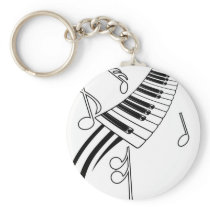 Musical Keys Keychain