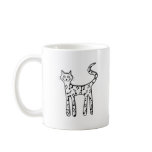 Musical note cat mugs