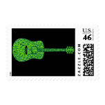 Musical Note Guitar postage