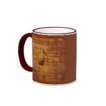 Musical Note Coffee Mug