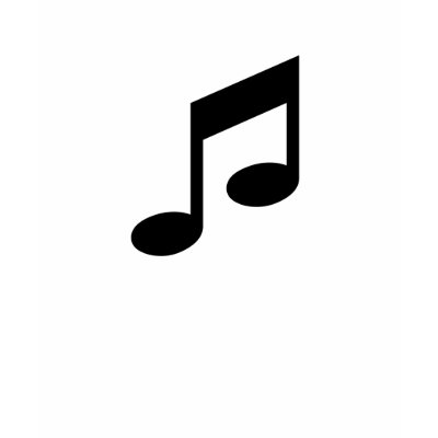 MUSICAL NOTE T SHIRT by jumpsoverthemoon