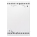 Musical Note Waves stationery