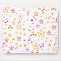 Musical Notes and Stars: mousepads by spiritswitchboard Musical Notes and Stars: mousepads