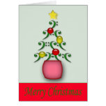 Musical Notes Christmas Card