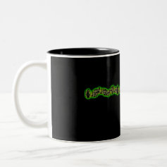 Musical Notes - Green Coffee Mug