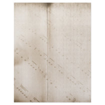 Musical Notes Grunge Letterhead