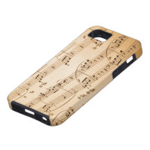 Musical Notes iPhone 5 Case