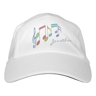 Musical Notes Linear Multicolor Personalized