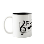 musical notes mugs