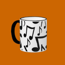 Musical Notes Mug by ggbythebay Musical Notes Mug