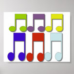 Musical Notes Posters