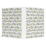 Musical notes  ring binder