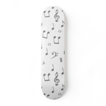 Musical Notes Skateboard