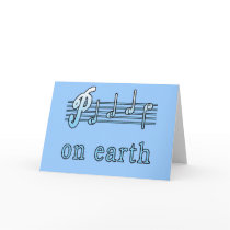 Musical Peace on Earth Cards by XmasFun Musical Peace on Earth Cards