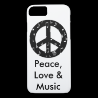 Musical Peace Sign Barely There iPhone 6 Case
