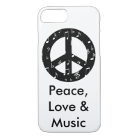 Musical Peace Sign Barely There iPhone 6 Case