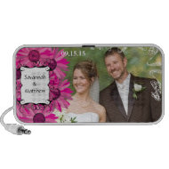 Musical Pink Gerbers Your Wedding Photo doodle